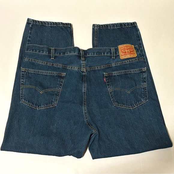 Levi's Levi Strauss & Co. 550 Relaxed Fit W44 L32 Blue Jean - Picture 3 of 13